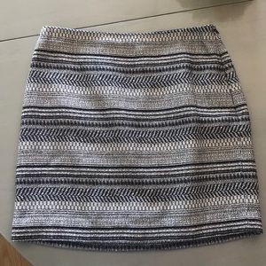 Banana Republic Mini Pencil skirt size 2 Blue